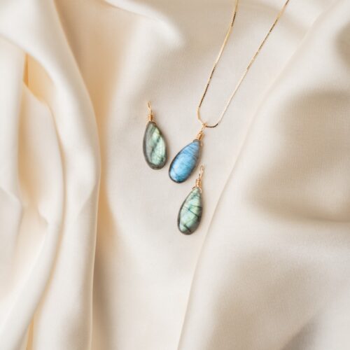 Labradorit Reflektion • Intuition • Medialität Labradorit – Der Illusionist der Intuition! 💎 Denk daran, der Labradorit sieht von jedem Blickwinkel und Lichteinfall anders aus. Labradorit Eigenschaften: Mental: Stärkt Intuition, Kreativität, Fantasie, emotionale Erinnerungen, hilft bei der Auflösung karmischer Belastungen, Transformation, Ruhe, in die eigenen Gefühle zu investieren, Visionen und Vertrauen. Körper: Selbstheilung, Herz, Nieren, Wetterfühligkeit, Atemwege und Wirbelsäule. Chakra: Alle Chakren. Planet: Mond. Element: Wasser. Sternzeichen: Widder, Krebs, Schütze, Wassermann und Fische. Mineralogische & Historische Fakten: Labradorit ist ein Feldspat-Mineral (Ca(Al,Si)₂Si₂O₈) und bekannt für sein faszinierendes Farbspiel, die sogenannte Labradoreszenz. Diese schillernden Lichtreflexe entstehen durch die Brechung des Lichts an feinen Schichten im Kristall. Der Stein wurde erstmals 1770 auf der Halbinsel Labrador in Kanada entdeckt und nach seiner Fundstätte benannt. In der Mythologie der Inuit galt Labradorit als das verfestigte Nordlicht, das einst in den Stein eingeschlossen wurde. Labradorit wird als Schutzstein geschätzt, der negative Energien abwehrt und gleichzeitig die Verbindung zu den höheren Ebenen stärkt. Er fördert Intuition, Kreativität und Selbstvertrauen und wird oft bei spirituellen Praktiken eingesetzt, um Visionen und Medialität zu unterstützen. Lust auf einen Mythos vom Labradorit? Hier gehts zur Legende des Labradorit.