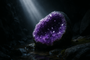 ### **Amethyst – Der Edelstein der Intuition und inneren Wandlung** Spiritualität • Transformation • Gelassenheit ### **🔮🌌** **Ich vertraue meiner inneren Führung und finde Frieden im Wandel.** Der Amethyst ist ein sanfter, doch kraftvoller Begleiter für deinen inneren Weg. Er stärkt deine Intuition und vertieft deine Spiritualität, während er dir hilft, alte Strukturen zu wandeln und innere Balance zu finden. Mit seiner beruhigenden Energie verbindet er Körper und Geist, unterstützt dein persönliches Wachstum und schenkt dir Gelassenheit in herausfordernden Zeiten. Gleichzeitig öffnet er den Zugang zu tieferem Bewusstsein und kann deine Traumdeutung intensivieren – so wird er zu einem Stein, der dich klar und zentriert durchs Leben trägt. ✨ **Themen:** - **Mental:** Intuition, Spiritualität, Transformation, emotionale Balance, Verbindung von Körper & Geist, Wachstum, Gelassenheit, Traumdeutung, Bewusstsein - **Körper:** Kopf, Haut, Atemwege, Schlaf, Stressmanagement, Wohlbefinden - **Chakra:** Kronenchakra, Drittes Auge - **Planet:** Jupiter, Saturn - **Element:** Luft, Kosmos - **Sternzeichen:** Steinbock, Skorpion, Zwillinge, Jungfrau, Wassermann, Widder, Schütze 🗿 **Mineralogische & historische Fakten:** Amethyst ist eine violette Varietät des Quarzes und wurde schon im alten Griechenland als „Nüchternheitsstein“ verehrt. Sein Name leitet sich vom griechischen *amethystos* ab – „dem Rausch entgegenwirkend“. Im Mittelalter galt er als Symbol für Demut, innere Stärke und spirituelle Klarheit. Mönche und Mystiker nutzten ihn zur Meditation, um einen klaren Geist und eine tiefe Verbindung zum Göttlichen zu fördern. Heute ist der Amethyst ein beliebter Begleiter für Menschen, die Achtsamkeit, seelisches Gleichgewicht und eine tiefere Verbindung zur eigenen Intuition suchen. **Reflexionsfrage:** Was darf ich heute loslassen, um meiner inneren Wahrheit näherzukommen? **Affirmation:** Ich vertraue meiner inneren Führung und finde Frieden im Wandel. **Meditation:** Lege den Amethyst auf deine Stirn (Drittes Auge) oder halte ihn in deiner Hand. Schließe die Augen und atme ruhig. Stell dir vor, wie violettes Licht deinen Geist klärt und deine Gedanken sanft zur Ruhe bringt. Erlaube dir, dich mit deiner inneren Weisheit zu verbinden – ruhig, bewusst und ganz bei dir. **SEO-Titel:** Amethyst – Intuition & Transformation | Handgemachter Edelstein Schmuck **Meta-Beschreibung:** Amethyst: Intuition, Transformation & innere Ruhe. Entdecke handgemachten Schmuck mit Amethyst – dein Begleiter für Klarheit, Spiritualität und tiefes Vertrauen.