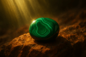 Malachit – Der Edelstein der Gefühle und Transformation 🦚🌿 Ich erlaube mir, tief zu fühlen und mutig zu wachsen. Der Malachit ist ein Stein der Wandlung und des tiefen Fühlens. Mit seiner intensiven grünen Energie bringt er verdrängte Emotionen an die Oberfläche, damit sie in Stärke und Klarheit verwandelt werden können. Besonders eng ist er mit Themen der Weiblichkeit und Sexualität verbunden und erinnert dich daran, dich selbst und deinen Körper bewusst wahrzunehmen. Er gilt als Begleiter durch Zeiten der Transformation – kraftvoll, intensiv und ehrlich. Malachit schenkt dir Stabilität, Selbstverantwortung und die Möglichkeit, deinen Gefühlen Raum zu geben, ohne sie zu fürchten. ✨ Malachit Eigenschaften Mental: Transformation, Stabilität, Weiblichkeit, Entschlossenheit, Selbstwert, Beobachtungsgabe, Direktheit, Emotionen, Selbstverantwortung, Intensität, Verständnis, Harmonie Körper: Menstruation, Sexualität, Geburt, Fruchtbarkeit, Schilddrüse, Augen, Migräne, Ischias Chakra: Herzchakra Planet: Venus Element: – Sternzeichen: Krebs, Skorpion, Steinbock, Waage, Schütze, Stier 🗿 Mineralogische & historische Fakten Malachit ist ein Kupferkarbonat mit leuchtend grüner Farbe und charakteristischer Bänderung. Bereits im alten Ägypten wurde er zu Pulver verarbeitet und als Lidschatten sowie als Schutzstein für Pharaoninnen genutzt. Auch in Griechenland und Rom galt er als Frauenstein, der bei Geburten unterstützend wirken sollte. Heute steht Malachit in der Edelsteinwelt für Wandlung, Gefühlstiefe und die Heilung des Herzraums – ein Stein, der dich ermutigt, dich selbst ehrlich zu fühlen und in deine weibliche Kraft zu treten.