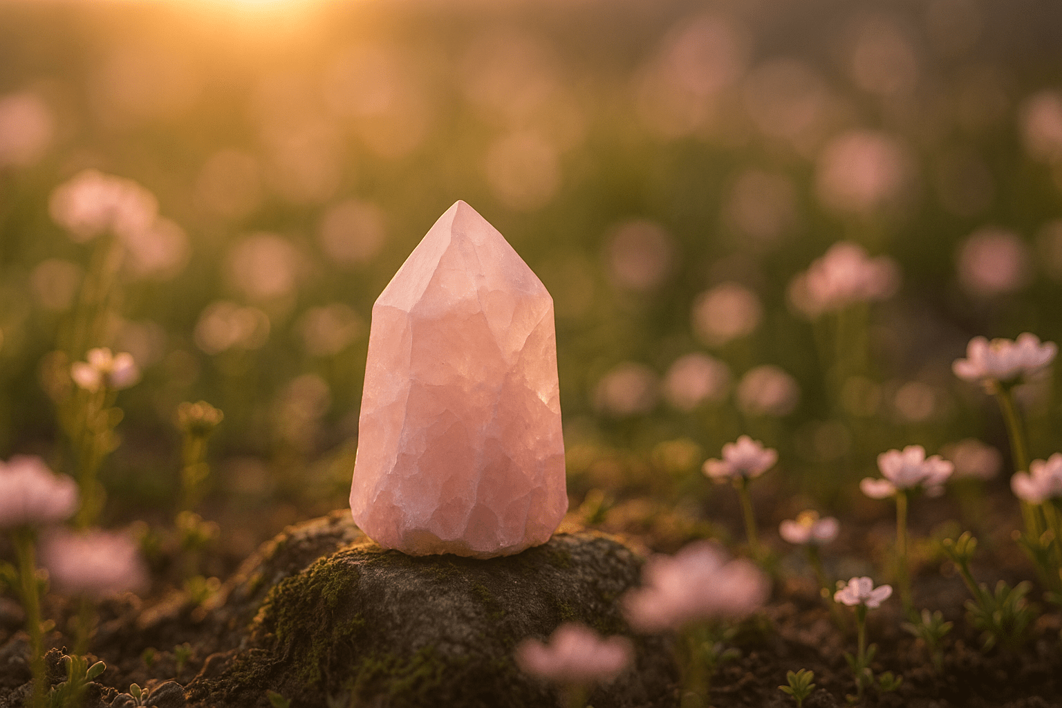 **Rosenquarz – Selbstliebe • Harmonie • Neubeginn** **Rosenquarz – Der Edelstein der Selbstliebe und Sanftheit** Rosenquarz ist ein liebevoller Begleiter, wenn du dich mit deinem Herzen verbinden möchtest. Er hilft dir, deine Bedürfnisse wahrzunehmen und Mitgefühl für dich selbst zu entwickeln. Gerade in emotional herausfordernden Zeiten erinnert er dich daran, dass du es wert bist, geliebt zu werden – auch und vor allem von dir selbst. Seine sanfte Energie öffnet dein Herz für Selbstfürsorge, Verbundenheit und zärtliche Gefühle. Er beruhigt das Nervensystem und unterstützt dich dabei, dich in deinem Körper wohlzufühlen – mit allem, was du bist. **Eigenschaften:** Mental: Liebe, Bedürfnisse erkennen, Trost, Selbstbewusstsein, Empathie, Einfühlungsvermögen, Harmonie, Verzeihung, Sinnlichkeit, Selbstliebe, Loslassen, Neubeginn und innere Ruhe. Körper: Blut, Kreislauf, Schlaf, Fruchtbarkeit, Herz, Kopfschmerzen, Gebärmutter, Hoden, Haut Chakra: Wurzelchakra und Herzchakra Planet: Venus Element: Wasser Sternzeichen: Widder, Stier, Zwillinge, Krebs, Waage, Schütze und Fische **Affirmation:** Ich bin gut, so wie ich bin, und erlaube mir, meine Bedürfnisse liebevoll wahrzunehmen. **Reflexion:** Was brauche ich gerade wirklich – körperlich, emotional oder seelisch? **Ritual:** Zünde eine Kerze an, mach dir einen Tee und kuschel dich ein – nimm dir bewusst Zeit für dich. Halte deinen Rosenquarz in der Hand, lege die andere Hand auf dein Herz und atme tief ein und aus. Frage dich: „Was brauche ich heute wirklich?“ Vielleicht kommen Gefühle, Erinnerungen oder nur Stille. Alles ist willkommen. Denk an etwas, das dir in traurigen Momenten guttut – eine Umarmung, Musik, ein Spaziergang, dein Lieblingsbuch. Verbinde genau dieses Gefühl mit deinem Rosenquarz. Lass ihn bei dir ruhen – auf deinem Herzen oder unter dem Kopfkissen. Er erinnert dich daran, was dir guttut – und dass du dich liebevoll halten darfst. **Mineralogische & historische Fakten:** Rosenquarz ist eine Varietät des Minerals Quarz (SiO₂) und verdankt seine zarte rosa Farbe fein verteilten Spuren von Titan, Mangan oder Eisen. Er ist meist milchig-trüb, manchmal auch leicht durchscheinend. Aufgrund seiner sanften Färbung wird er oft dem Herzen und der inneren Heilung zugeordnet. Bereits in der Antike wurde Rosenquarz als **Stein der Liebe** verehrt – in Ägypten glaubte man, dass er Jugend und Schönheit schenkt. Auch in Griechenland und Rom wurde er als Symbol der Versöhnung und des Vertrauens eingesetzt. Heute ist Rosenquarz weltweit beliebt – sowohl in der Edelsteintherapie als auch als Schmuckstein – und gilt als einer der wichtigsten Begleiter für emotionale Heilung, Selbstannahme und innere Harmonie.