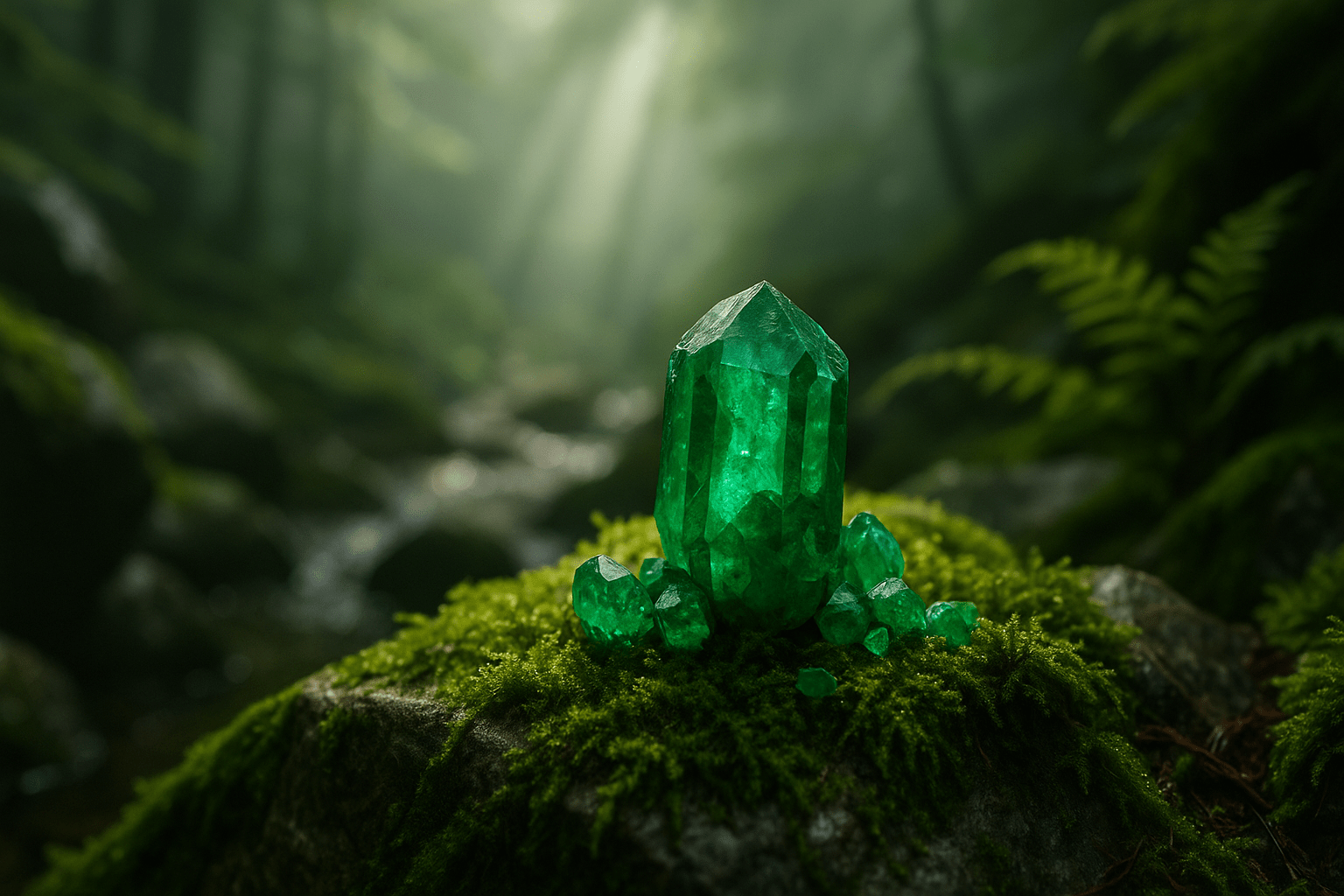 ### **Smaragd – Der Edelstein der Liebe und Weisheit** ### **💚🌿** **Ich öffne mein Herz für Wachstum, Mitgefühl und innere Wahrheit.** Der Smaragd berührt das Herz auf eine sanfte und doch kraftvolle Weise. Er lädt dich ein, deine innere Wahrheit zu entdecken, alte Wunden zu heilen und dich dem natürlichen Fluss des Lebens hinzugeben. Dabei stärkt er nicht nur Mitgefühl und Freundschaft, sondern auch deine Willenskraft, Selbstbestimmung und emotionale Balance. Ein Stein, der dich erinnert, dass wahres Wachstum mit Offenheit und Liebe beginnt – für dich selbst und für andere. ✨ **Themen:** - **Mental:** Selbstliebe, Freundschaft, Mitgefühl, Weisheit, Harmonie, Selbstbestimmung, Wachstum, Naturverbundenheit, Willenskraft, Verständnis, Sinnfindung, Inspiration, Veränderung, emotionale Balance - **Körper:** Herz, Magen, Kopf, Augen, Nebenhöhlen - **Chakra:** Herzchakra - **Planet:** Venus - **Element:** Erde - **Sternzeichen:** Stier, Krebs, Waage, Löwe 🗿 **Mineralogische & historische Fakten:** Smaragd gehört zur Beryll-Gruppe und verdankt seine intensive grüne Farbe dem Spurenanteil von Chrom und Vanadium. Bereits im alten Ägypten galt er als heiliger Stein der Isis – Symbol für Fruchtbarkeit, Wiedergeburt und ewige Liebe. Kleopatra selbst trug Smaragde als Zeichen ihrer Macht und weiblichen Intuition. In vielen Kulturen wurde der Smaragd als Stein der Weisen verehrt. Er förderte nicht nur Herzenswärme und Mitgefühl, sondern sollte auch die Sehkraft stärken und das Gedächtnis verbessern.