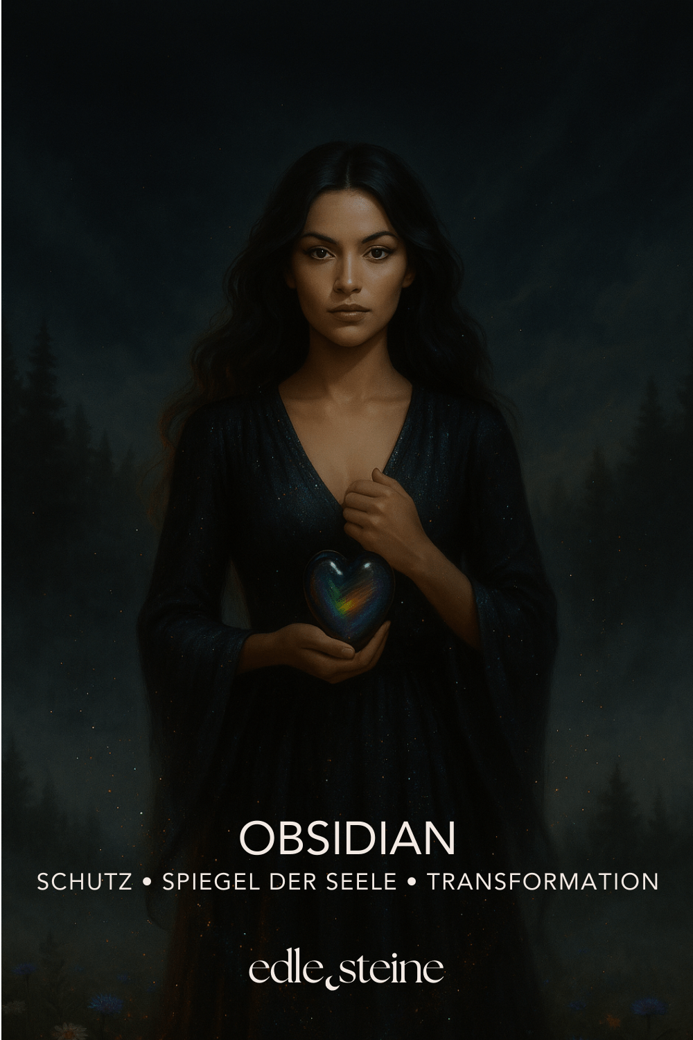 Schutz • Spiegel der Seele • Transformation ## **Obsidian – Der Edelstein der Wahrheit und Schutz** ## **⚫✨** **Ich schaue mutig in den Spiegel meiner Seele.** Obsidian ist ein mächtiger Begleiter für Selbsterkenntnis und Transformation. Er wirkt wie ein Spiegel, der dir deine tiefsten Gefühle, Blockaden und Wahrheiten zeigt – manchmal intensiv, aber immer heilsam. Mit seiner klaren Energie schenkt er Schutz und hilft dir, dich von alten Mustern zu lösen, damit Wachstum und innere Freiheit entstehen können. Er fördert Klarheit, Intuition und Disziplin, während er dich gleichzeitig erdet und stärkt. Obsidian ist ein Stein der Transformation – er zeigt dir, was in dir verborgen liegt, und unterstützt dich dabei, deine wahre Identität zu erkennen und anzunehmen. ### **✨** ### **Obsidian Eigenschaften** - **Mental:** Schutz, Identität, Reflektion, Wahrheit, Klarheit, Disziplin, Transformation, Intuition, Bewusstseinserweiterung, Wachstum, Spiegel der Seele, Medialität, Empfindungstiefe, Gefühle - **Körper:** Immunsystem, Entgiftung, Stressmanagement - **Chakra:** Wurzelchakra, Drittes Auge - **Planet:** Saturn - **Element:** Feuer, Erde - **Sternzeichen:** Widder, Zwillinge, Löwe, Waage, Skorpion, Steinbock, Skorpion, Schütze ### **🗿** ### **Mineralogische & historische Fakten** Obsidian ist ein vulkanisches Gesteinsglas, das durch die rasche Abkühlung von Lava entsteht. Seine glatte, tiefschwarze Oberfläche war schon in der Steinzeit begehrt – er wurde für Werkzeuge, Waffen und Schmuck verwendet. In alten Kulturen galt er als magischer Spiegelstein, mit dem man in die eigene Seele blicken konnte. Schaman:innen nutzten ihn zur Transformation, Reinigung und als Schutzstein gegen negative Einflüsse. Noch heute gilt Obsidian als starker Begleiter für alle, die sich mutig mit ihrer inneren Wahrheit auseinandersetzen möchten. ### **🌿** ### **Reflexionsfrage** Welcher Teil meiner Wahrheit möchte heute gesehen werden? ### **🌿** ### **Affirmation** *Ich schaue mutig in den Spiegel meiner Seele.* ### **🌿** ### **Meditation** Halte den Obsidian in deiner Hand oder lege ihn vor dich. Atme tief ein und stelle dir vor, wie ein schwarzes, schützendes Licht dich umhüllt. Mit jedem Atemzug erkennst du klarer, was in dir verborgen liegt – und erlaubst dir, es anzunehmen.