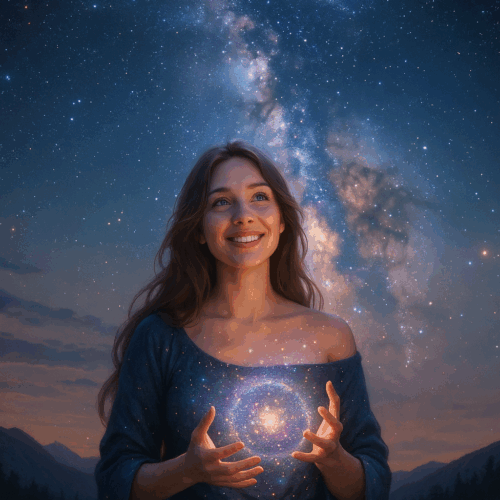 ✨ KOSMOS / ÄTHER – Spiritualität & Verbundenheit Das fünfte Element – manchmal auch Äther oder Raum genannt – ist das, was wir nicht greifen, aber spüren können. Es ist deine Verbindung zum Universum, zum größeren Ganzen, zu deinem höheren Selbst. Wenn du dich verloren fühlst, erinnere dich: Du bist verbunden. Edelsteine: Saphir & Diamant Fähigkeiten: Spiritualität, Intuition, höhere Bewusstheit Körperbereiche: Geist & Seele Farbe: Violett & Weiß Chakra: Kronenchakra 💬 „Ich bin Teil des Ganzen – und alles ist in mir.“
