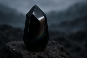 Schutz • Spiegel der Seele • Transformation ## **Obsidian – Der Edelstein der Wahrheit und Schutz** ## **⚫✨** **Ich schaue mutig in den Spiegel meiner Seele.** Obsidian ist ein mächtiger Begleiter für Selbsterkenntnis und Transformation. Er wirkt wie ein Spiegel, der dir deine tiefsten Gefühle, Blockaden und Wahrheiten zeigt – manchmal intensiv, aber immer heilsam. Mit seiner klaren Energie schenkt er Schutz und hilft dir, dich von alten Mustern zu lösen, damit Wachstum und innere Freiheit entstehen können. Er fördert Klarheit, Intuition und Disziplin, während er dich gleichzeitig erdet und stärkt. Obsidian ist ein Stein der Transformation – er zeigt dir, was in dir verborgen liegt, und unterstützt dich dabei, deine wahre Identität zu erkennen und anzunehmen. ### **✨** ### **Obsidian Eigenschaften** - **Mental:** Schutz, Identität, Reflektion, Wahrheit, Klarheit, Disziplin, Transformation, Intuition, Bewusstseinserweiterung, Wachstum, Spiegel der Seele, Medialität, Empfindungstiefe, Gefühle - **Körper:** Immunsystem, Entgiftung, Stressmanagement - **Chakra:** Wurzelchakra, Drittes Auge - **Planet:** Saturn - **Element:** Feuer, Erde - **Sternzeichen:** Widder, Zwillinge, Löwe, Waage, Skorpion, Steinbock, Skorpion, Schütze ### **🗿** ### **Mineralogische & historische Fakten** Obsidian ist ein vulkanisches Gesteinsglas, das durch die rasche Abkühlung von Lava entsteht. Seine glatte, tiefschwarze Oberfläche war schon in der Steinzeit begehrt – er wurde für Werkzeuge, Waffen und Schmuck verwendet. In alten Kulturen galt er als magischer Spiegelstein, mit dem man in die eigene Seele blicken konnte. Schaman:innen nutzten ihn zur Transformation, Reinigung und als Schutzstein gegen negative Einflüsse. Noch heute gilt Obsidian als starker Begleiter für alle, die sich mutig mit ihrer inneren Wahrheit auseinandersetzen möchten. ### **🌿** ### **Reflexionsfrage** Welcher Teil meiner Wahrheit möchte heute gesehen werden? ### **🌿** ### **Affirmation** *Ich schaue mutig in den Spiegel meiner Seele.* ### **🌿** ### **Meditation** Halte den Obsidian in deiner Hand oder lege ihn vor dich. Atme tief ein und stelle dir vor, wie ein schwarzes, schützendes Licht dich umhüllt. Mit jedem Atemzug erkennst du klarer, was in dir verborgen liegt – und erlaubst dir, es anzunehmen.