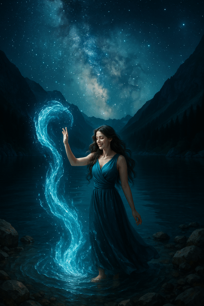 🌊 WASSER – Emotionen, Intuition & Heilung Wasser bringt dich in Kontakt mit deiner Tiefe. Es erinnert dich daran, dass Gefühle fließen dürfen – dass Weichheit keine Schwäche ist, sondern eine Kraft. Wenn du intuitiv leben möchtest, ist Wasser dein Element. Sternzeichen: Krebs, Skorpion, Fische Edelsteine: Aquamarin & Mondstein Fähigkeiten: Intuition, Mitgefühl, Anpassungsfähigkeit Körperbereiche: Blase, Nieren, Fortpflanzung Farbe: Blau, Türkis, Orange Chakra: Sakralchakra 💬 „Ich erlaube mir, zu fühlen und zu fließen.“