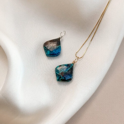 Chrysokoll • Anhänger