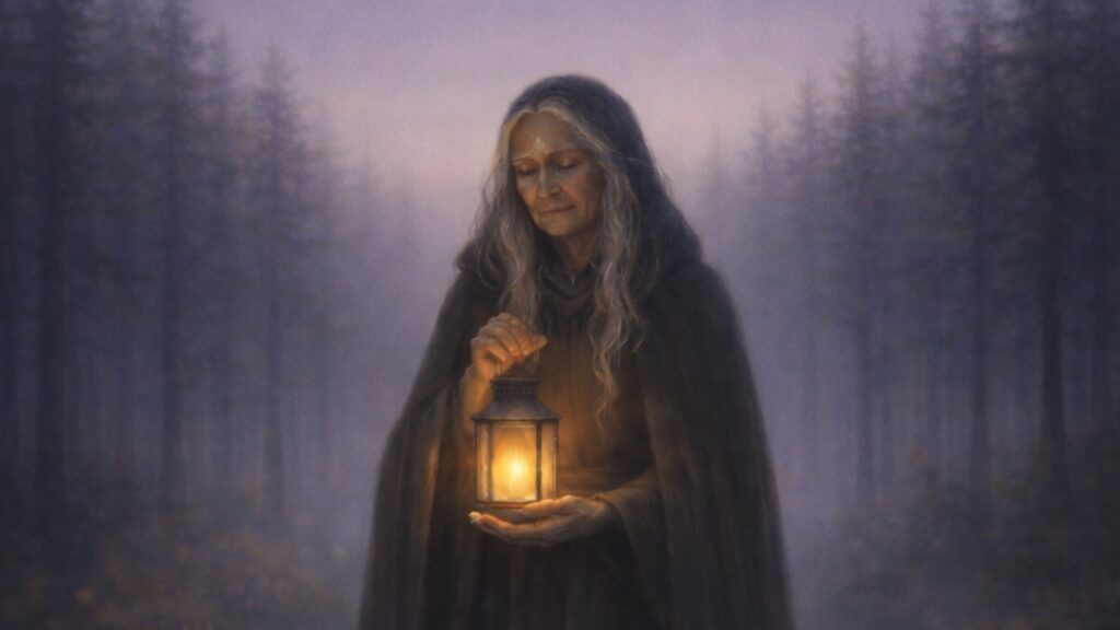 10. Rauhnacht – Verbindung in die eigene Tiefe Die zehnte Rauhnacht führt nach innen. Nicht an die Oberfläche, nicht in Erklärungen, sondern dorthin, wo Ehrlichkeit entsteht. Dort, wo nichts beschönigt werden muss und kein Licht künstlich gemacht wird. In dieser Nacht geht es nicht darum, Antworten zu finden. Vielmehr lädt sie dich ein, präsent zu bleiben. Still. Wach. Offen. Unter der Oberfläche zeigt sich oft mehr Wahrheit als in allem, was wir nach außen tragen. Gerade jetzt darfst du dir erlauben, tiefer zu fühlen. Ohne Druck. Ohne Ziel. Vielleicht nicht alles auf einmal. Doch mit der Bereitschaft, dich dir selbst zuzuwenden. So entsteht Verbindung – nicht durch Tun, sondern durch Dasein. Die Alte Weise begleitet diese Rauhnacht als Archetyp. Sie weiß, dass Tiefe nichts Bedrohliches ist. Ihre Stärke liegt darin, Zusammenhänge zu erkennen und Gegensätze zu halten. Licht und Schatten dürfen nebeneinander existieren. Dadurch entsteht innere Reife, nicht durch Verdrängung, sondern durch Verständnis. Der Obsidian wirkt in dieser Nacht wie ein stiller Spiegel. Er lädt dazu ein, ehrlich hinzuschauen und dabei geerdet zu bleiben. Seine Energie unterstützt dich darin, auch unbequeme Wahrheiten wahrzunehmen, ohne den Kontakt zu dir selbst zu verlieren. So kann Stabilität entstehen – ruhig, klar und getragen von innerer Präsenz. Begleitend wirkt der schwarze Turmalin als schützender Anker. Gerade während intensiver innerer Prozesse hilft er, bei dir zu bleiben und dich abzugrenzen. Gleichzeitig unterstützt er dabei, wieder in den Körper zurückzukehren und Halt zu finden, wenn Gedanken oder Gefühle tiefer gehen. Zusammen erinnern diese Edelsteine daran, dass Tiefe nichts ist, das überwunden werden muss. Sie ist ein Raum, in dem du dir selbst begegnest. Ohne Bewertung. Ohne Eile. Und mit der Gewissheit, dass alles, was gesehen wird, auch gehalten werden kann. Die zehnte Rauhnacht lädt dich ein, deine inneren Schichten liebevoll anzunehmen. Vielleicht nicht heute vollständig. Doch bewusst. Schritt für Schritt. In deinem Tempo.