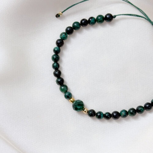 Smaragd • Armband 4 mm